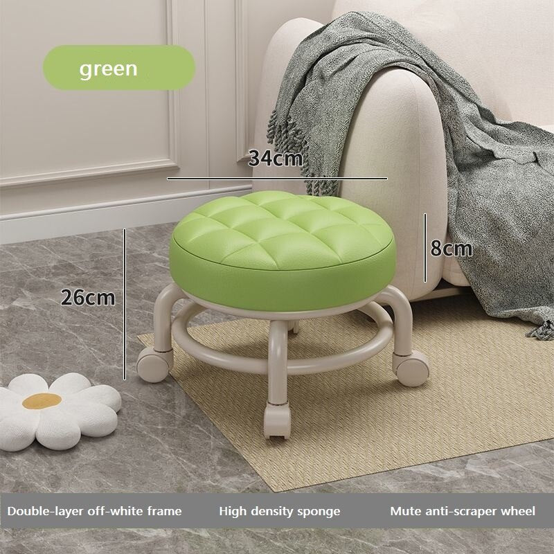 RollEase Mini Rolling Elegant Low Stool - Image 9