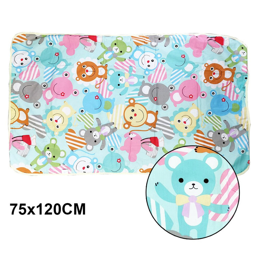 Cartoon Waterproof Reusable Changing Mat - Image 18