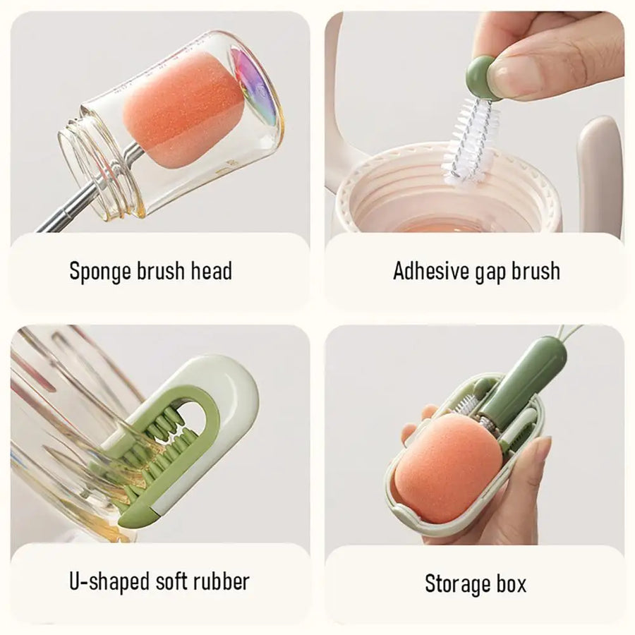 3in1 Telescopic Cup Cleaning Brush Set - Image 3