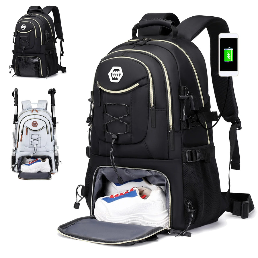All-Weather Waterproof Large Capacity Hiking Backpack - Image 7