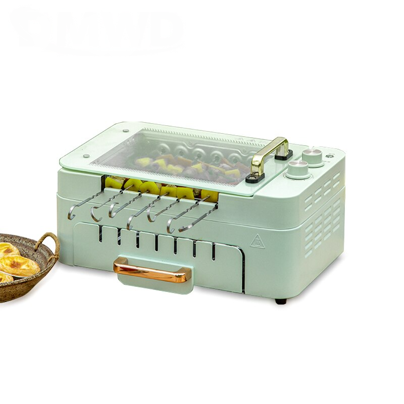 Smokeless Automatic Rotating Electric Oven Grill - Image 9