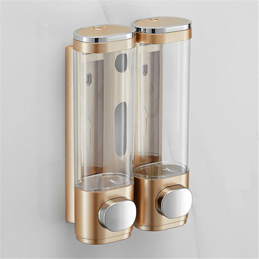 Transparent Vintage Wall-Mounted Liquid Dispenser - Image 1