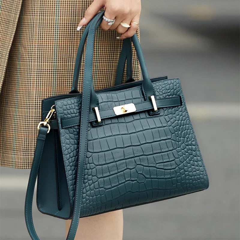 City Trend Elegance Elite Leather Handbag - Image 0