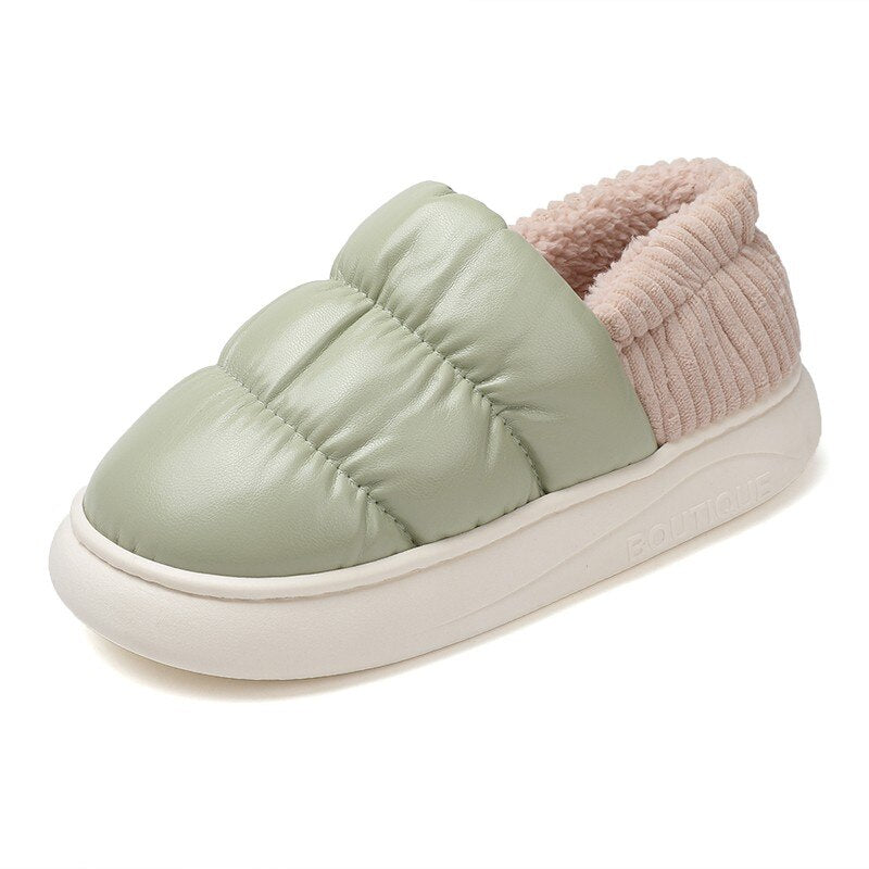 Winter Time Home Plush Slippers - Image 9