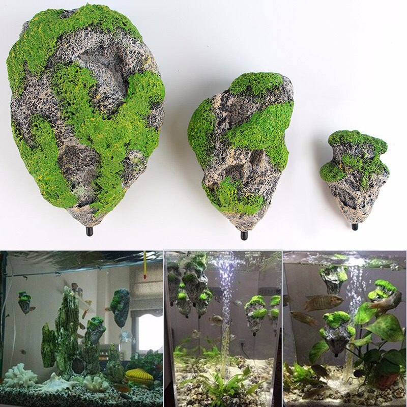 Sea Mountain Flying Rock Aquarium Decor - Image 1