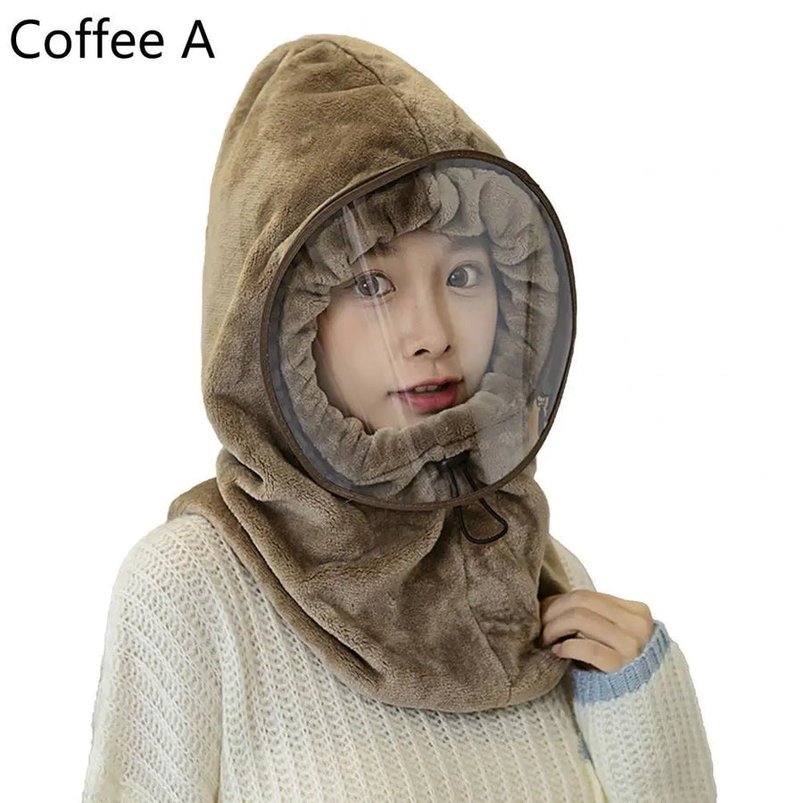 Warm Plush Winter Full Face Hat - Image 8