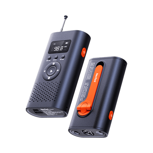 6in1 Radio Flashlight Laser Light Power Bank - Image 0