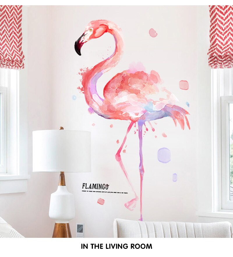 Flamingo Wall Stickers for Kids Room Home - Image 4