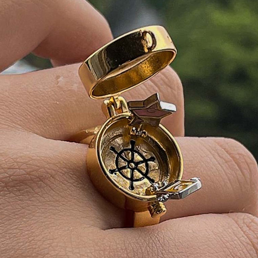 Forever Love Aesthetic Cute Open Ring - Image 1