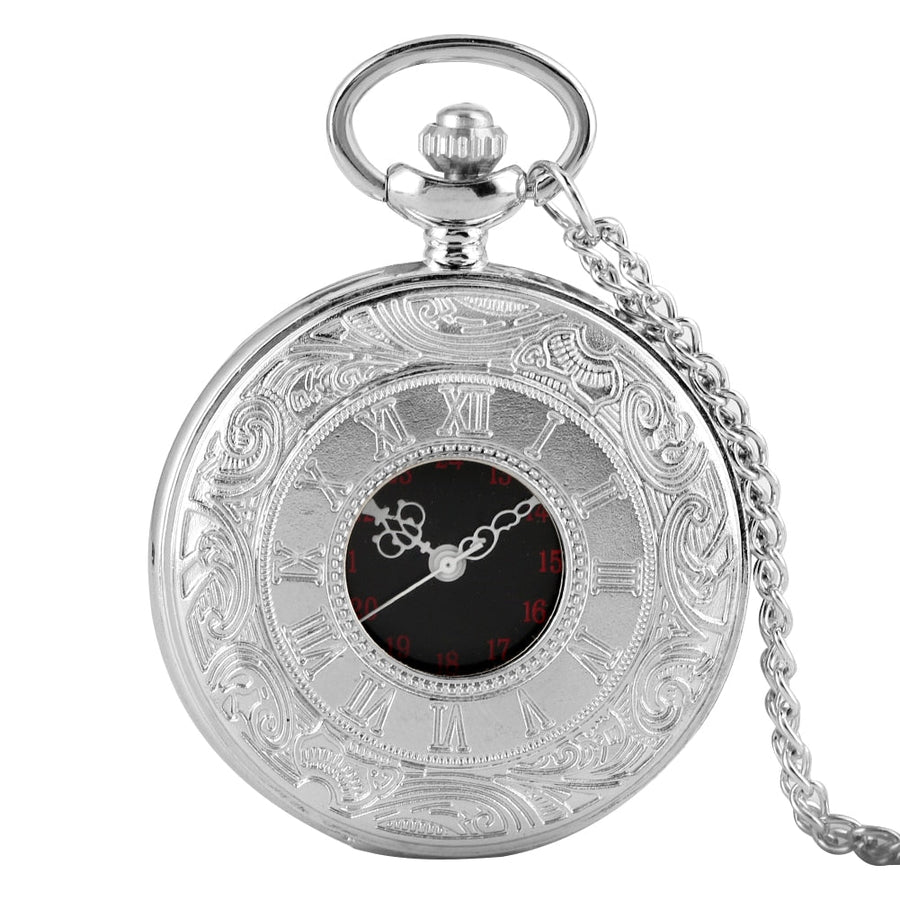 Digital Stainless Steel Pocket Watch Gift Set - Image 2