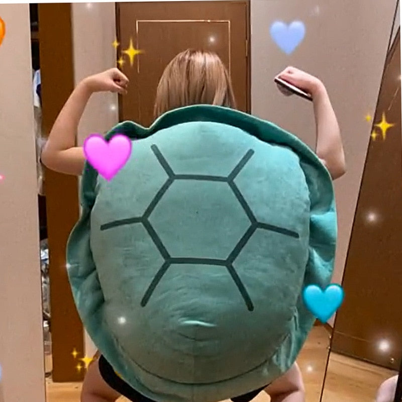 Big Turtle Shell Plush Soft Pillow - Image 4