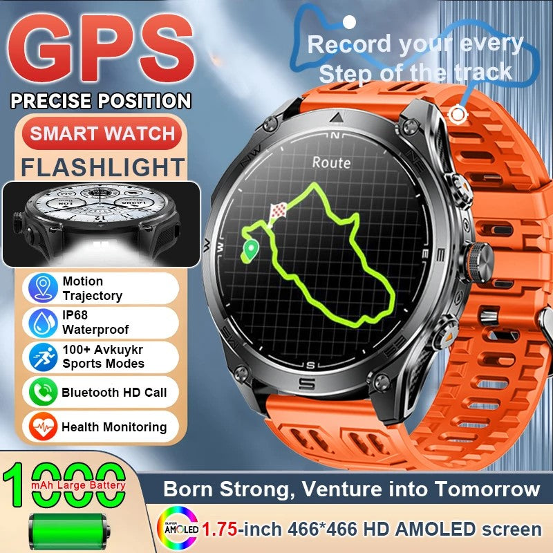 Advanced Sports GPS Waterproof Fitness Tracker Smartwatch - Image 7