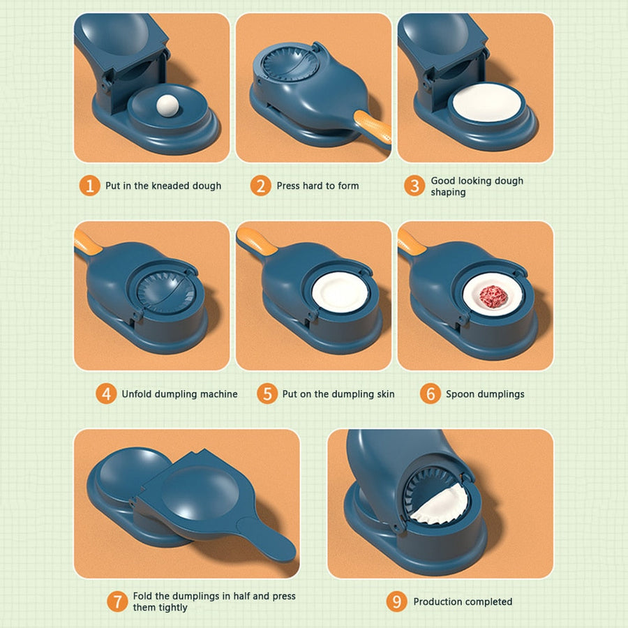 Effortless Kitchen Dumpling Maker Tool - Image 4