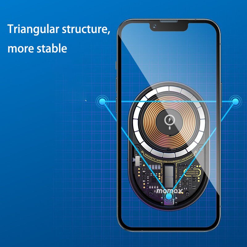 Transparent Car Wireless Magnetic Phone Charger - Image 4