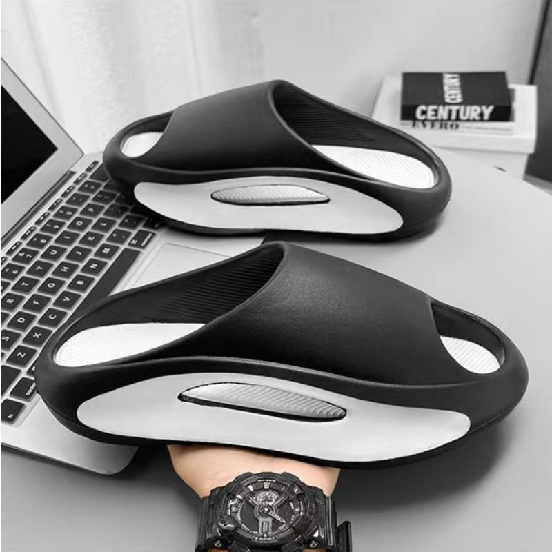 Hollow Out Futuristic Beach Slippers - Image 18