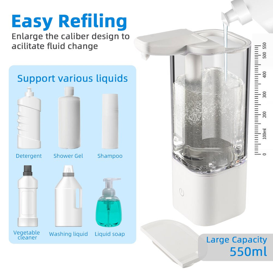 Multi-Mode Automatic Sensor Large Soap Dispenser - Image 4