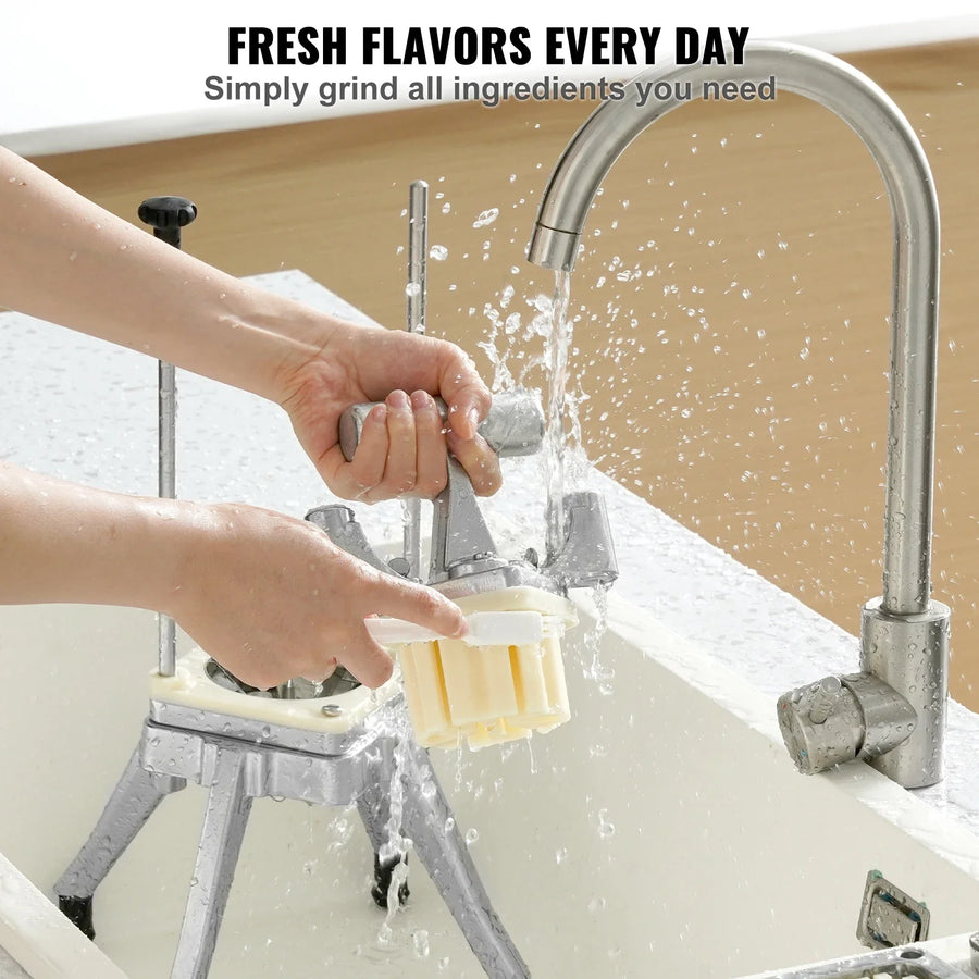 Manual Slicing Stainless Steel Commercial Vegetable Slicer - Image 3