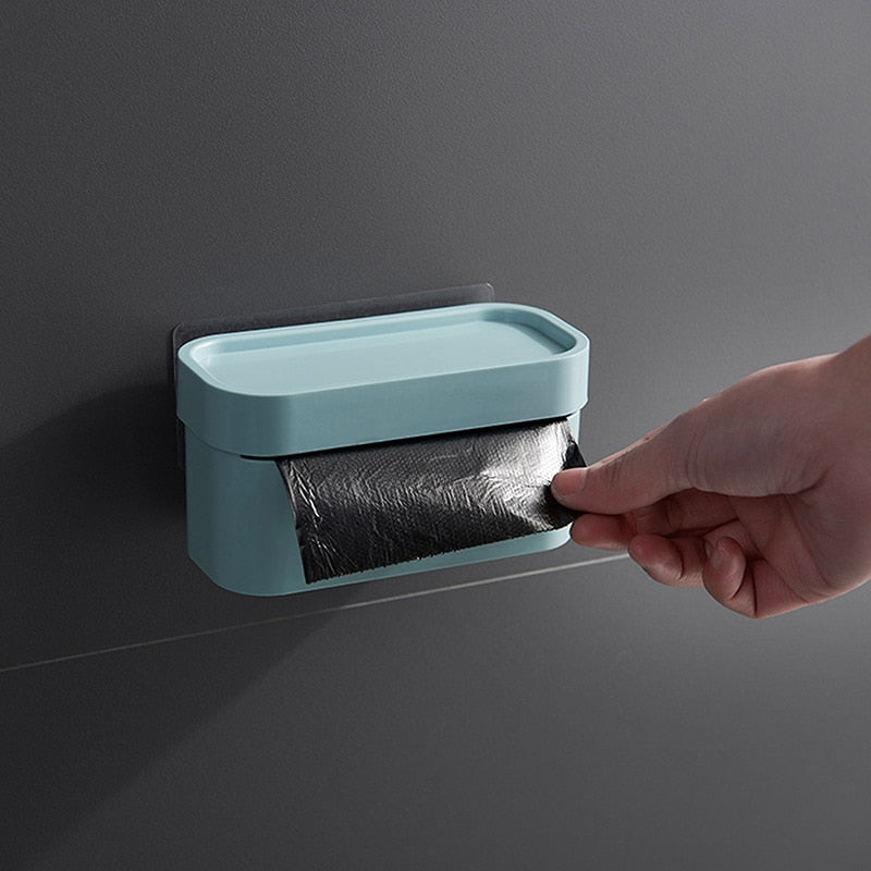 Self-Adhesive Wall Garbage Bag Dispenser - Image 5