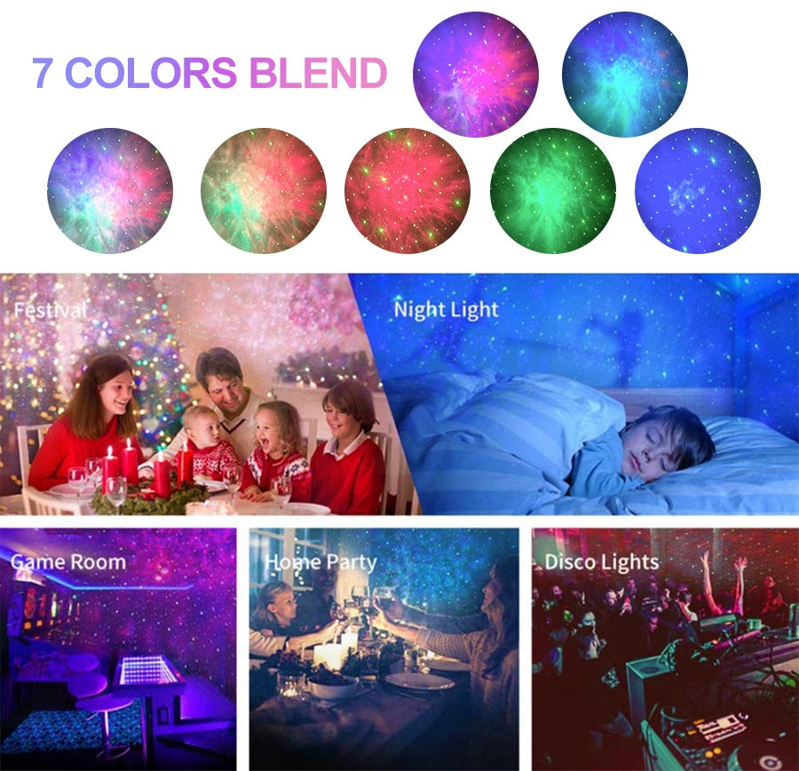 Galaxy Glow Rotating Starry Sky Projector - Image 6