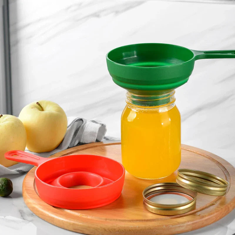 Telescopic Wide Mouth Jars Funnel - Image 1