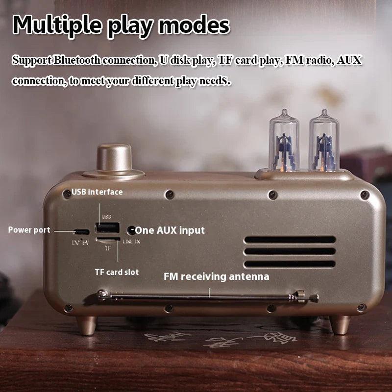 Nostalgia Sound Retro Bluetooth Speaker - Image 4