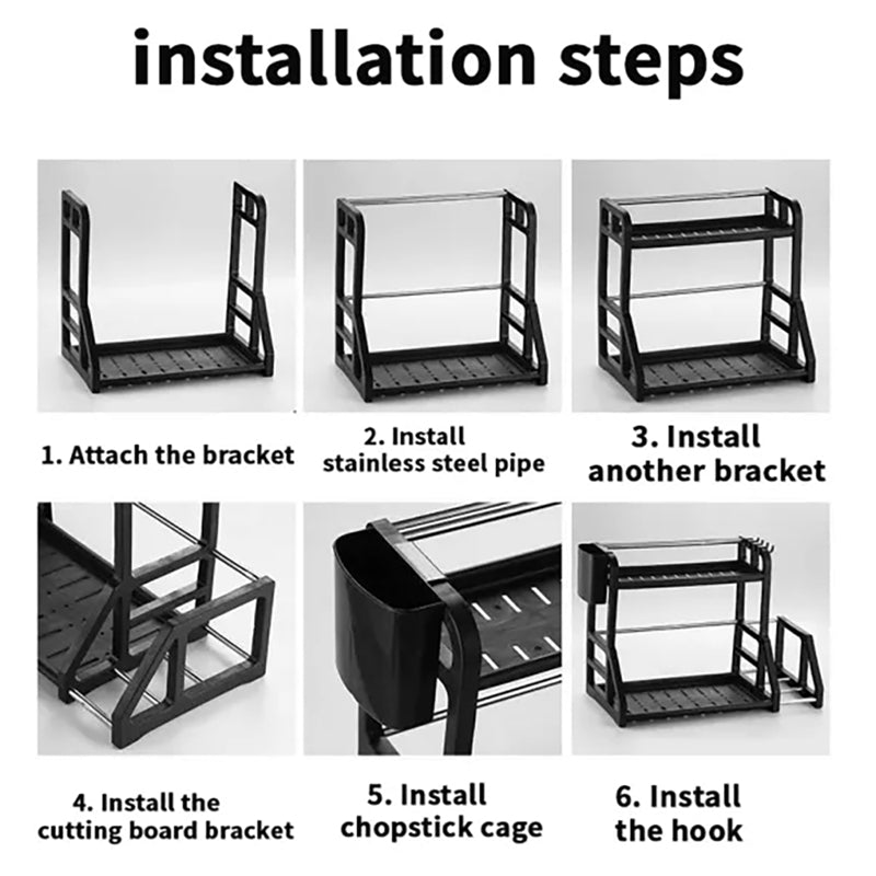 Multi-Layer Kitchen Storage Rack - Image 8