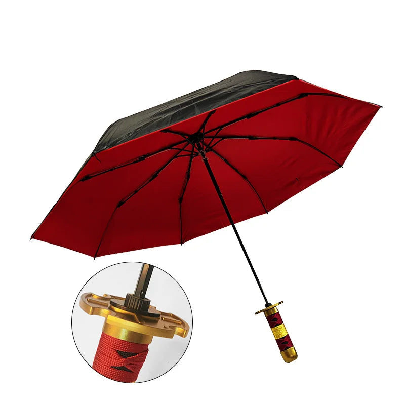 Shadow Blade Samurai Katana Handle Umbrella