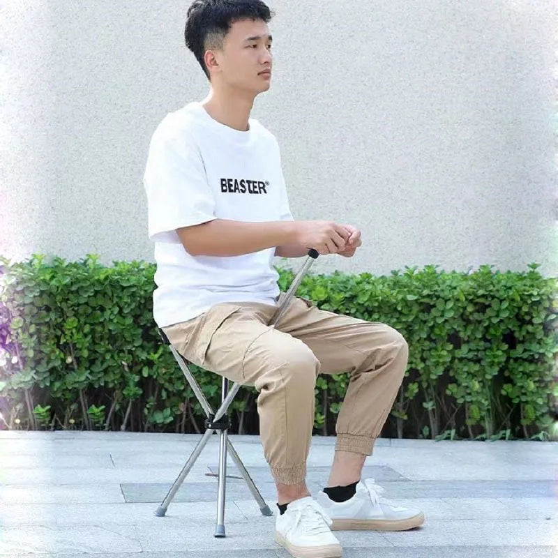 Travel Lift Ultra-Light Foldable Walking Support Stick - Image 1