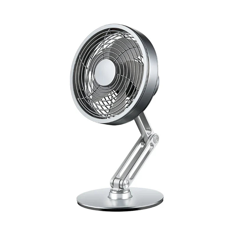 Height-Adjustable Stand Compact Turbo Mini Desk Fan - Image 10