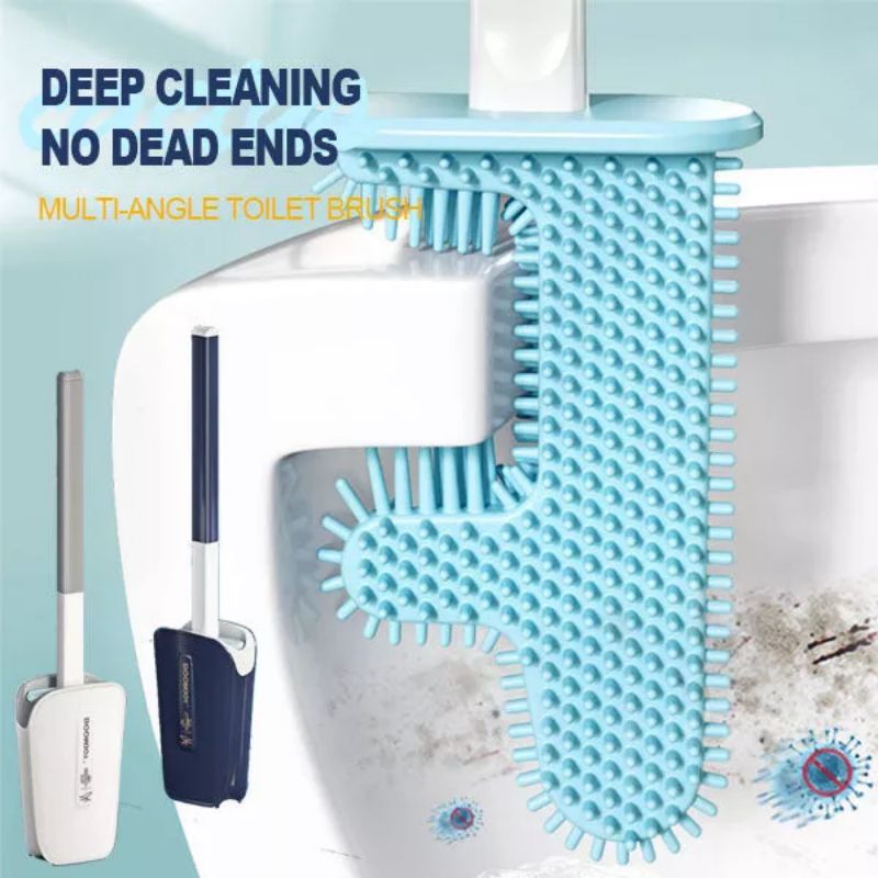 Deep Clean Flexible Leakproof Toilet Brush - Image 1