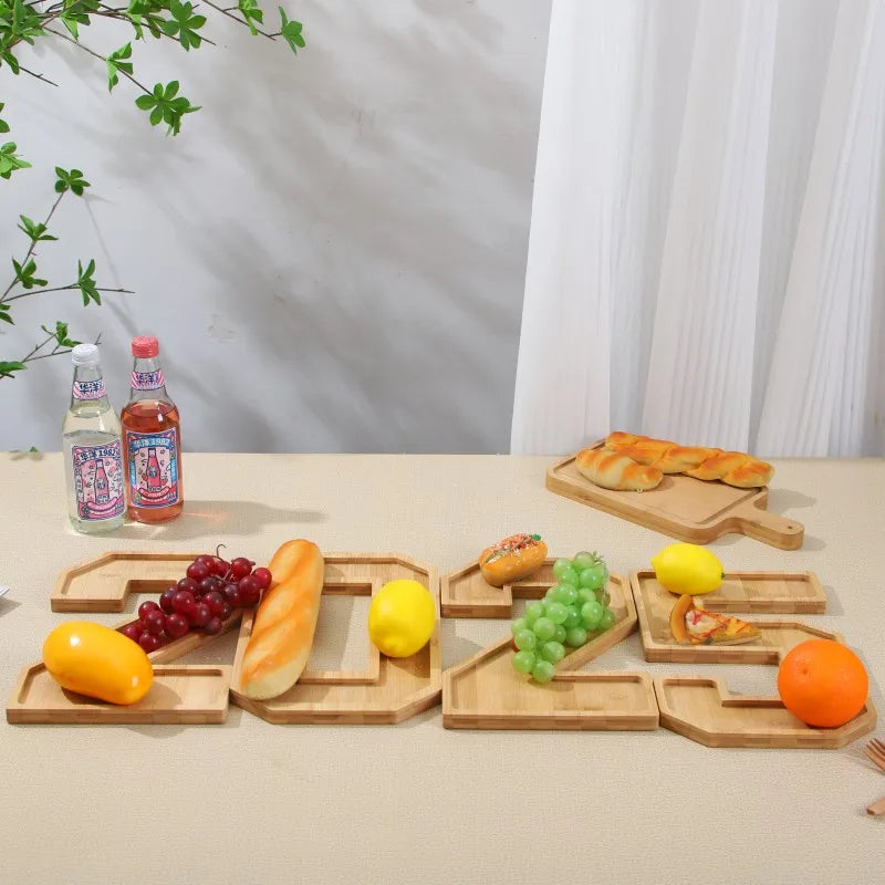 Wooden Numbers Serving Tray - Image 3