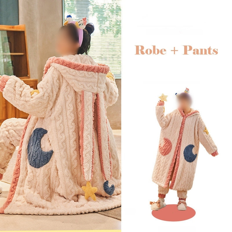 Cozy Thick Winter Blanket Pajamas - Image 4