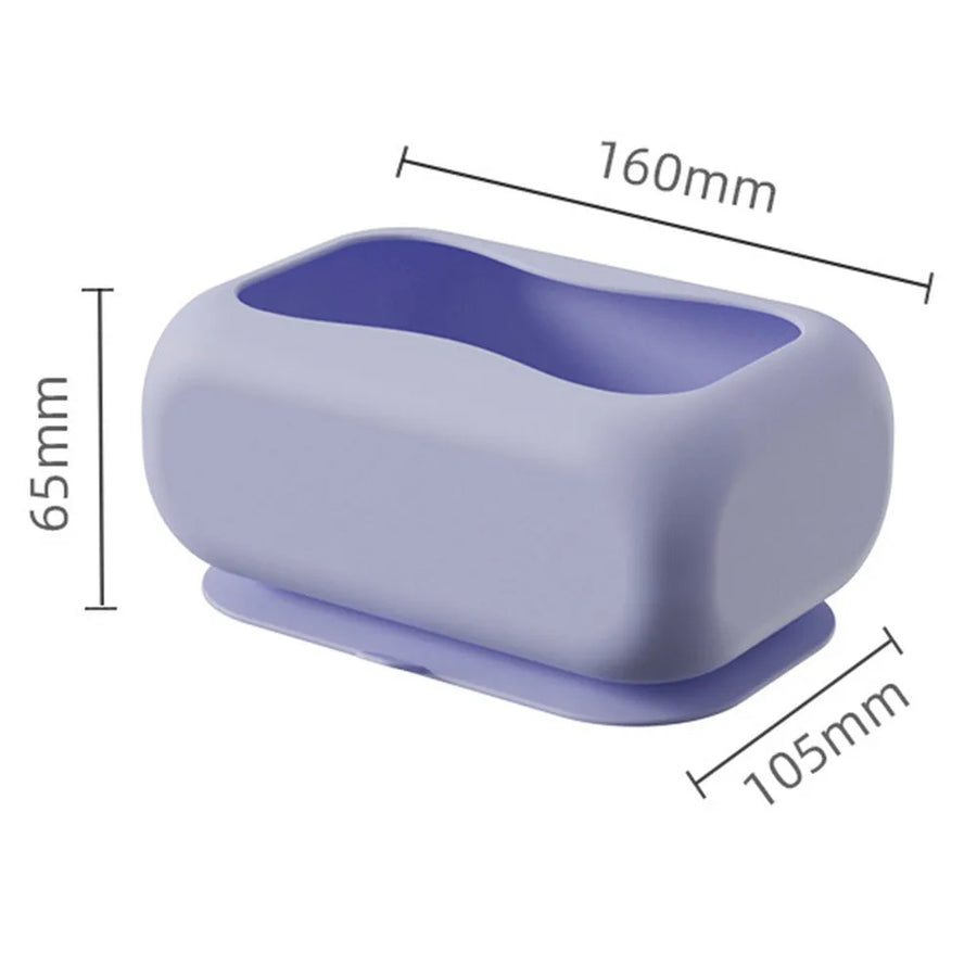 Minimalist Design Suction Wall-Mounted Tissue Dispenser - Image 5