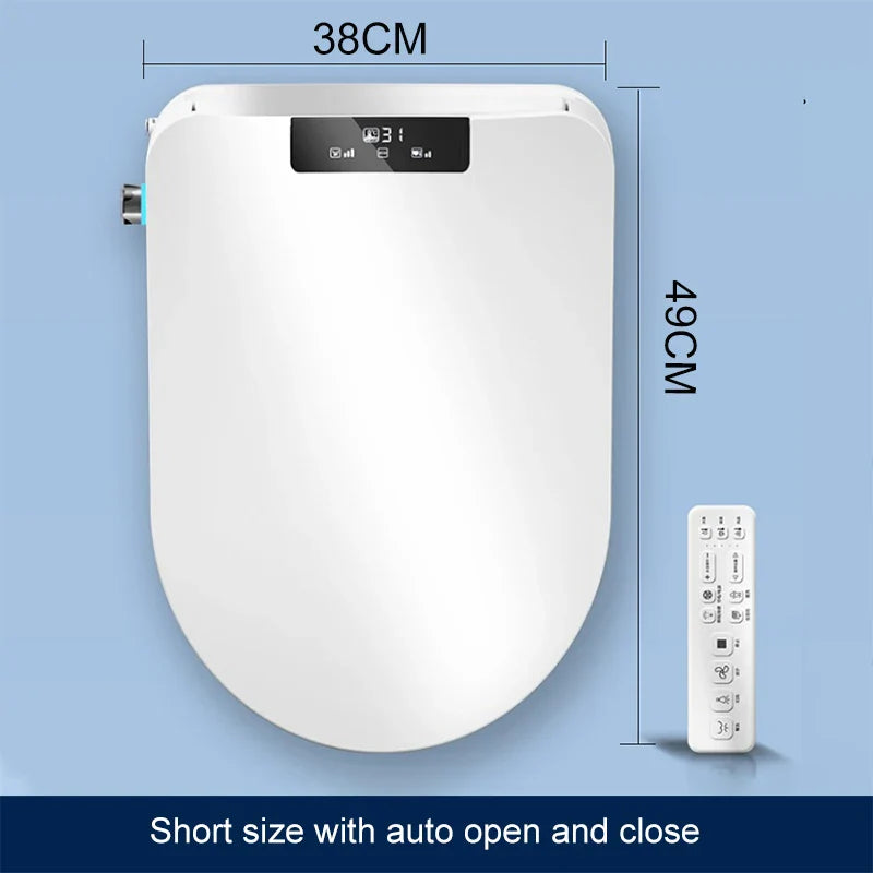 Heated Smart U-Shape Electric Bidet Cover Toilet Seat - Image 12