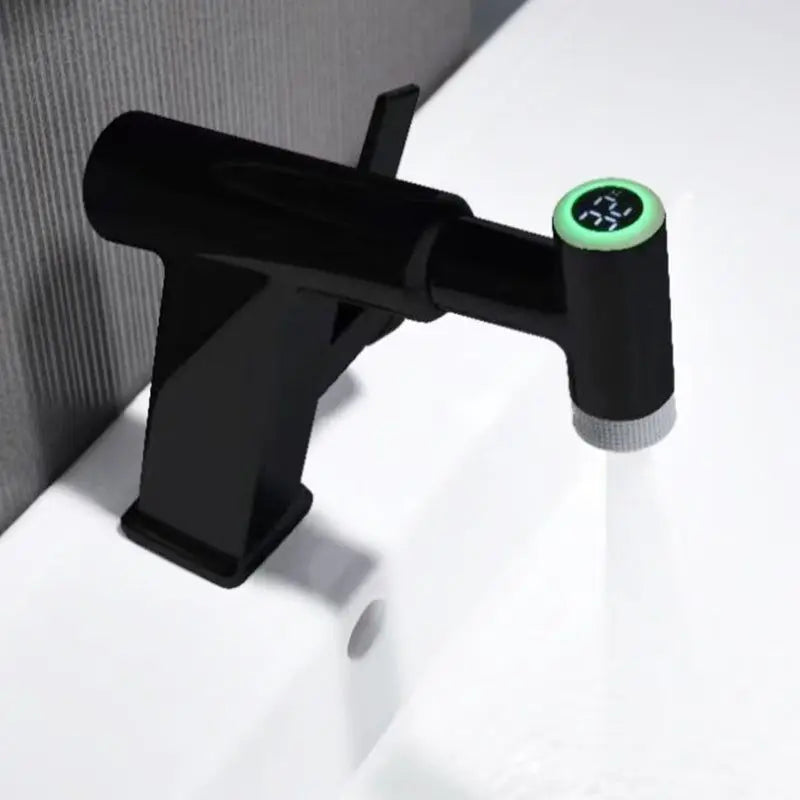 Futuristic Smart Display Waterfall Temperature Control Faucet - Image 1
