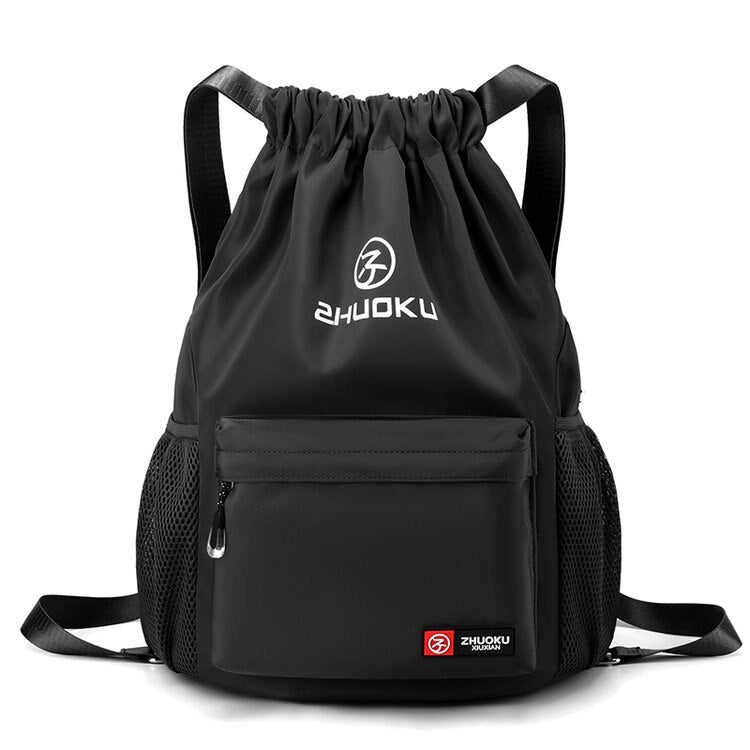 Ultra Soft Drawstring Foldable Backpack - Image 9