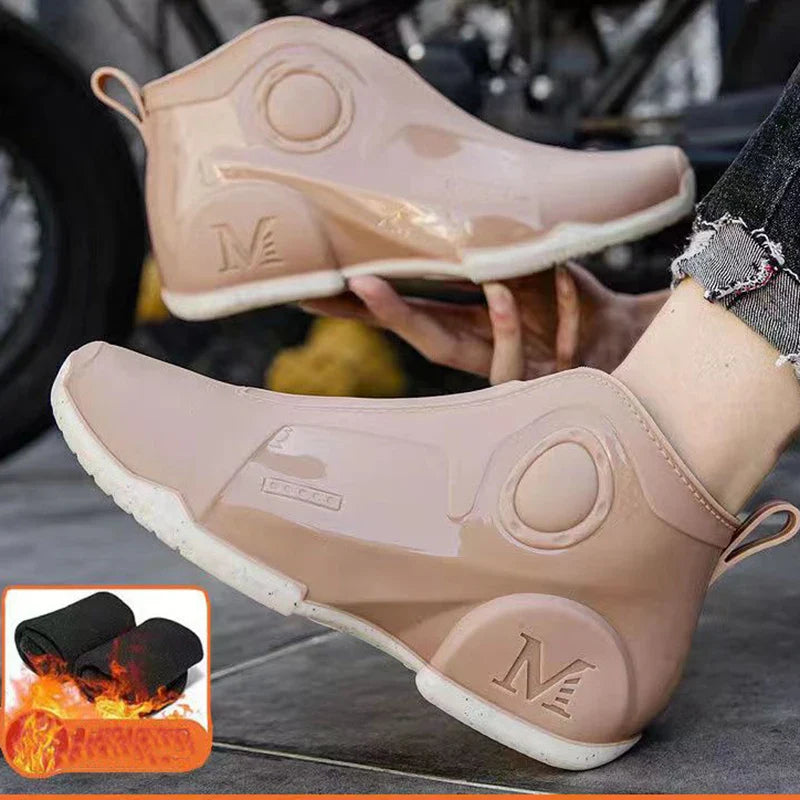 Cyberpunk Anti-Slip Rubber Rain Boots - Image 11