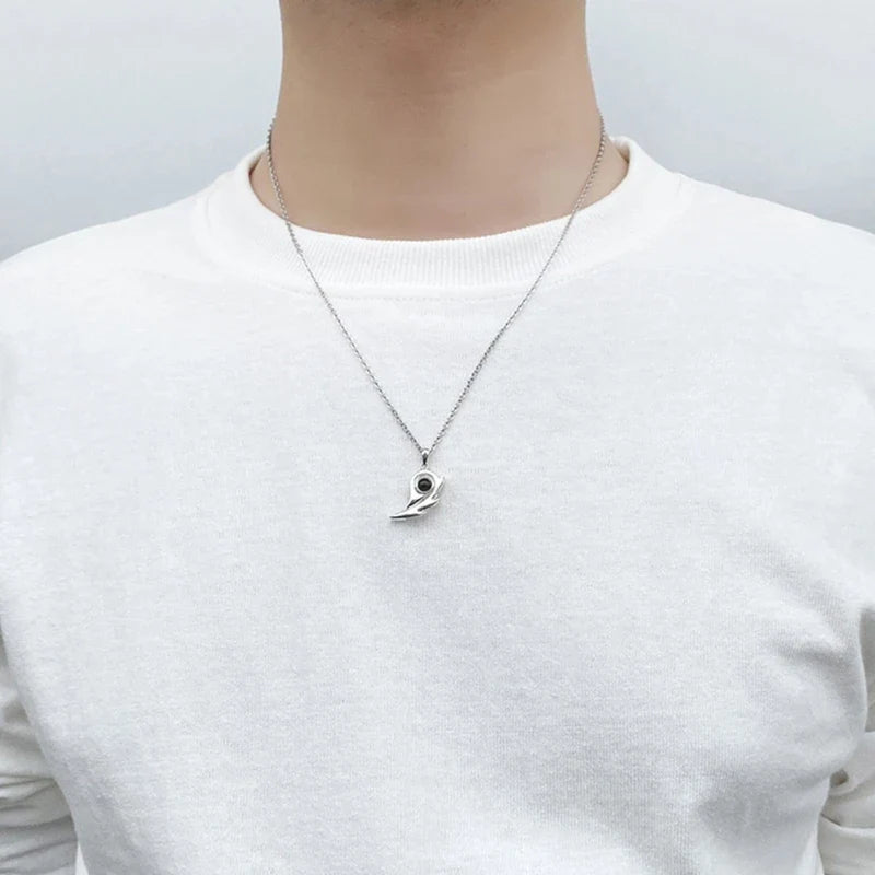 Couple Love Pair Magnetic Necklace - Image 3