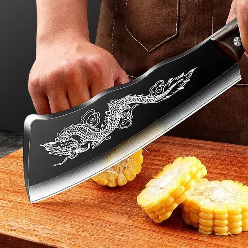 Dragon Edge Engraved Knife - Image 1