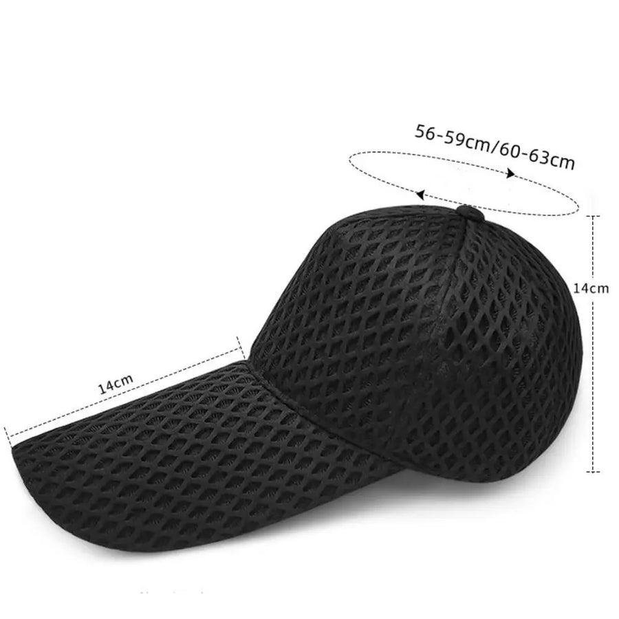 Large Long Oversize Sun Baseball Hat - Image 4