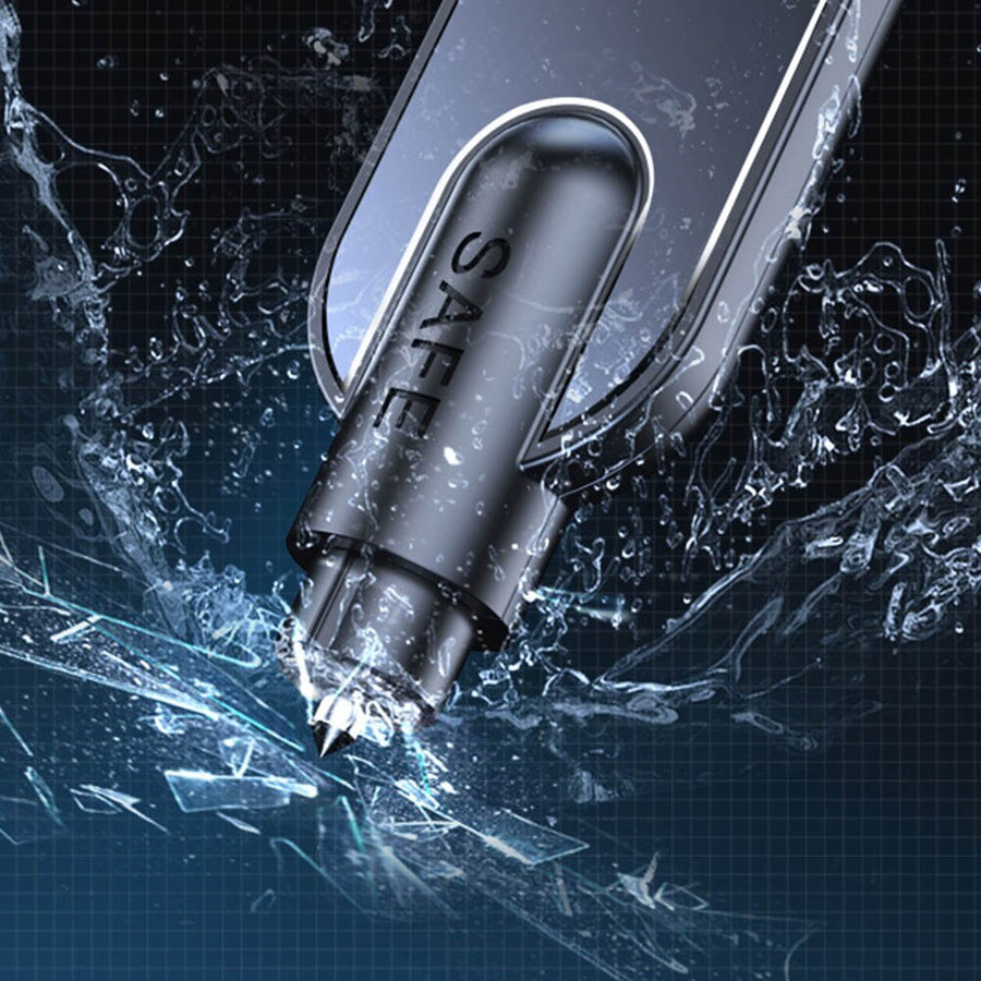 Car Belt Cutter Window Breaker Emergency Keychain - Image 4