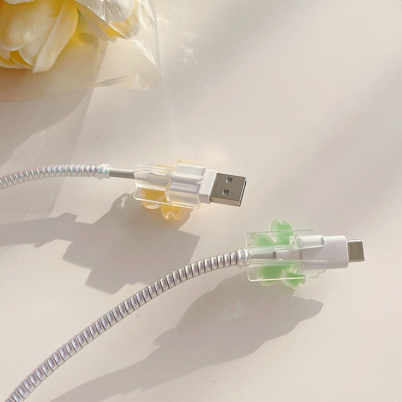 Flower Universal Cable Charger Protector - Image 2
