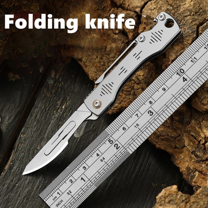 Stainless Steel Camping Master Folding Multifunctional Knife - Image 3