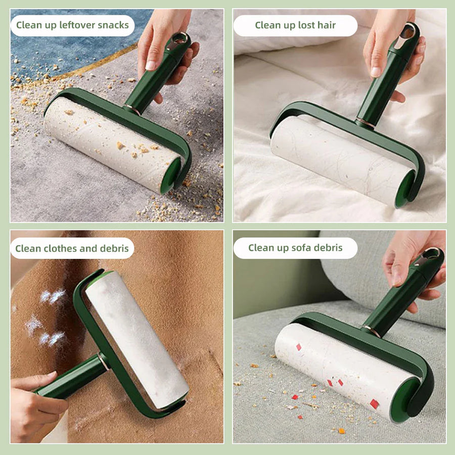 Wide Sticky Clean Paws Pet Hair Lint Roller - Image 4