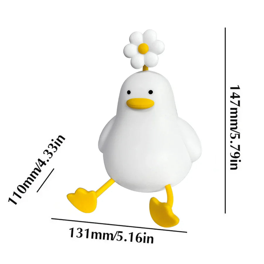 Cute Flower Duck Phone Holder Night Lamp - Image 6