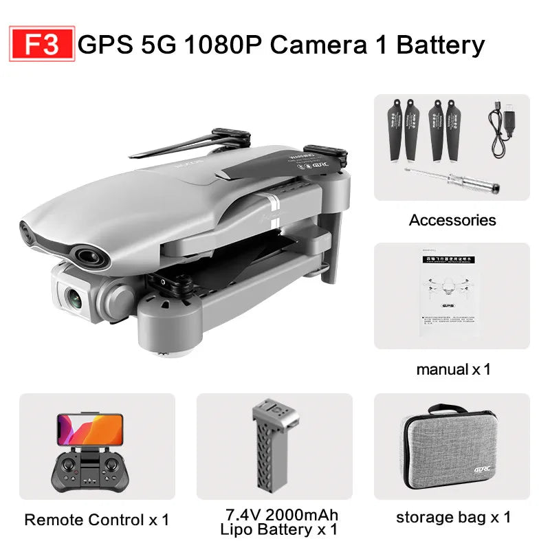 4K Sky View Dual Camera Auto Return Drone - Image 6