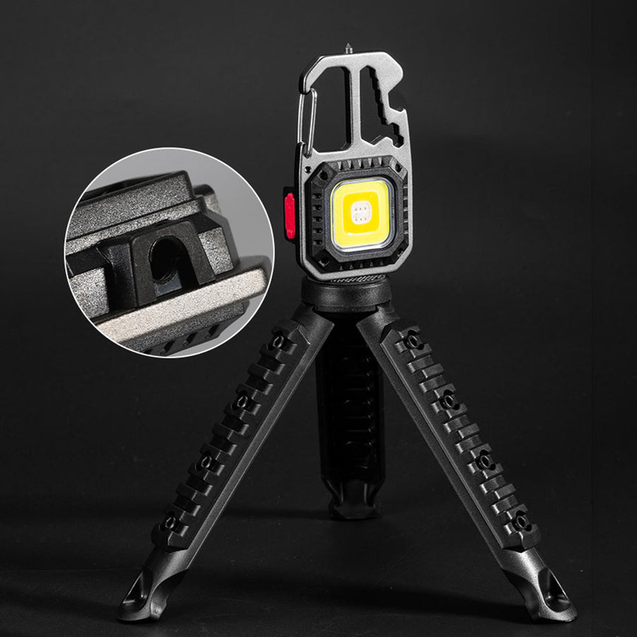 Mini LED Flashlight Screwdriver Keychain Tool - Image 0