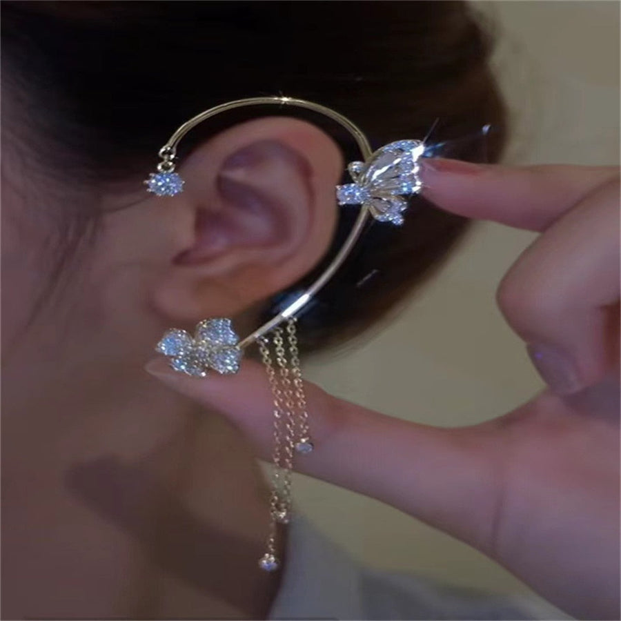 Radiance of Nature Butterfly Earrings - Image 2