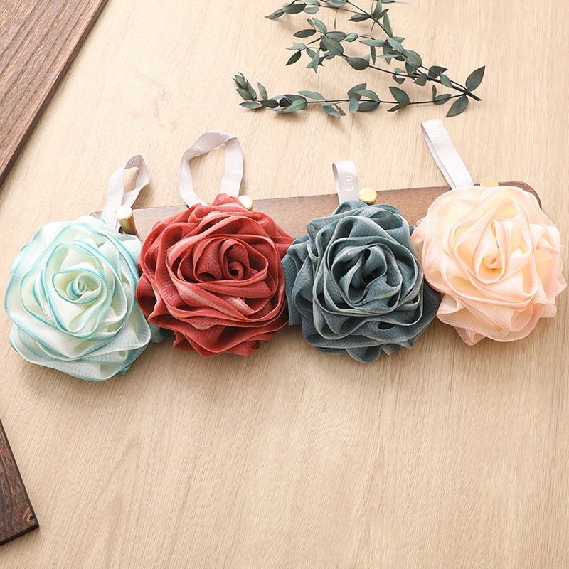 Japanese Rose Bathroom Shower Sponge - Image 1