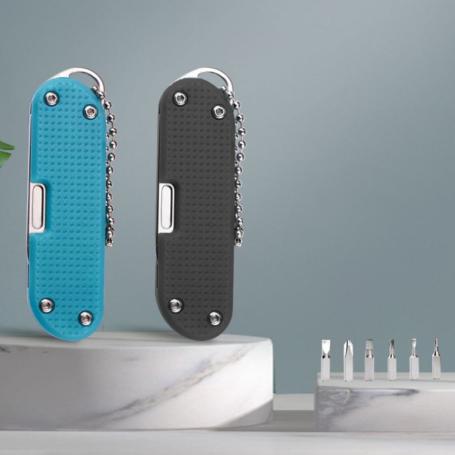 Mini Multifunctional Screwdriver Keychain Tool - Image 1